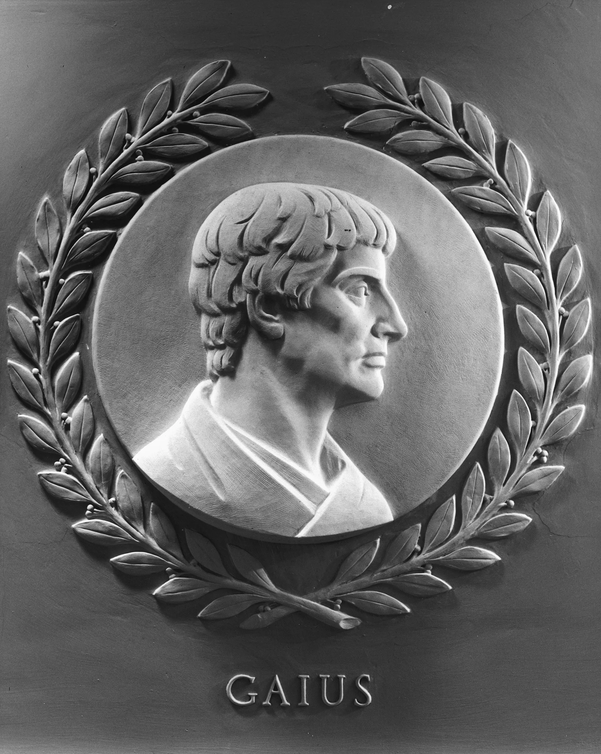 Relief portrait of Gaius